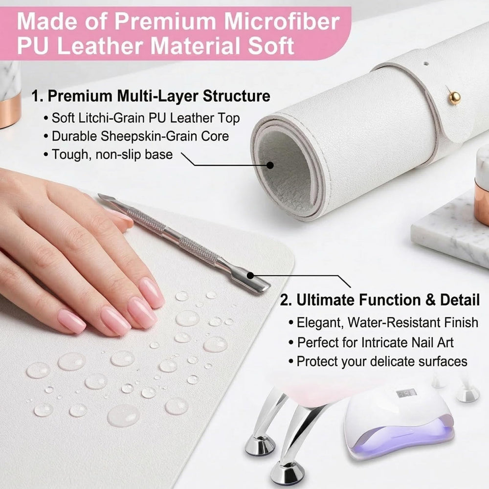 BRAVIKERLY mat rolled and folded with strap for compact storage and portability