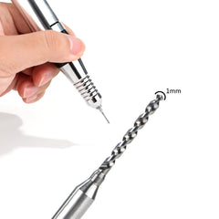 Bravizvy application in progress with charm placement demonstrating technique