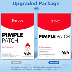 breiboz close-up of XL hydrocolloid patch texture for fast absorption