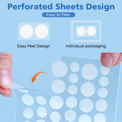 breiboz hand holding patches for scale to visualize size choices