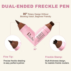 Brenqe fine-tip pen detail for precise freckle and eyeliner work