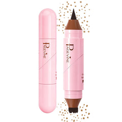 Brenqe front view showing dual-ended freckle pen for quick application