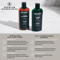 Brickell conditioner texture swipe demonstrating smooth, non-greasy cream for detangling