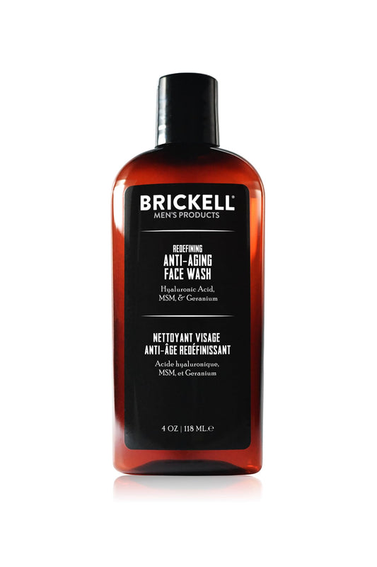 Brickell Men's Products front packaging showing clean label and benefit