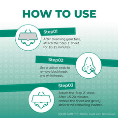 BRING GREEN strips next to a hand to show real-life size and easy handling