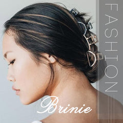 Brinie clips in gift-ready packaging demonstrating elegant presentable accessory