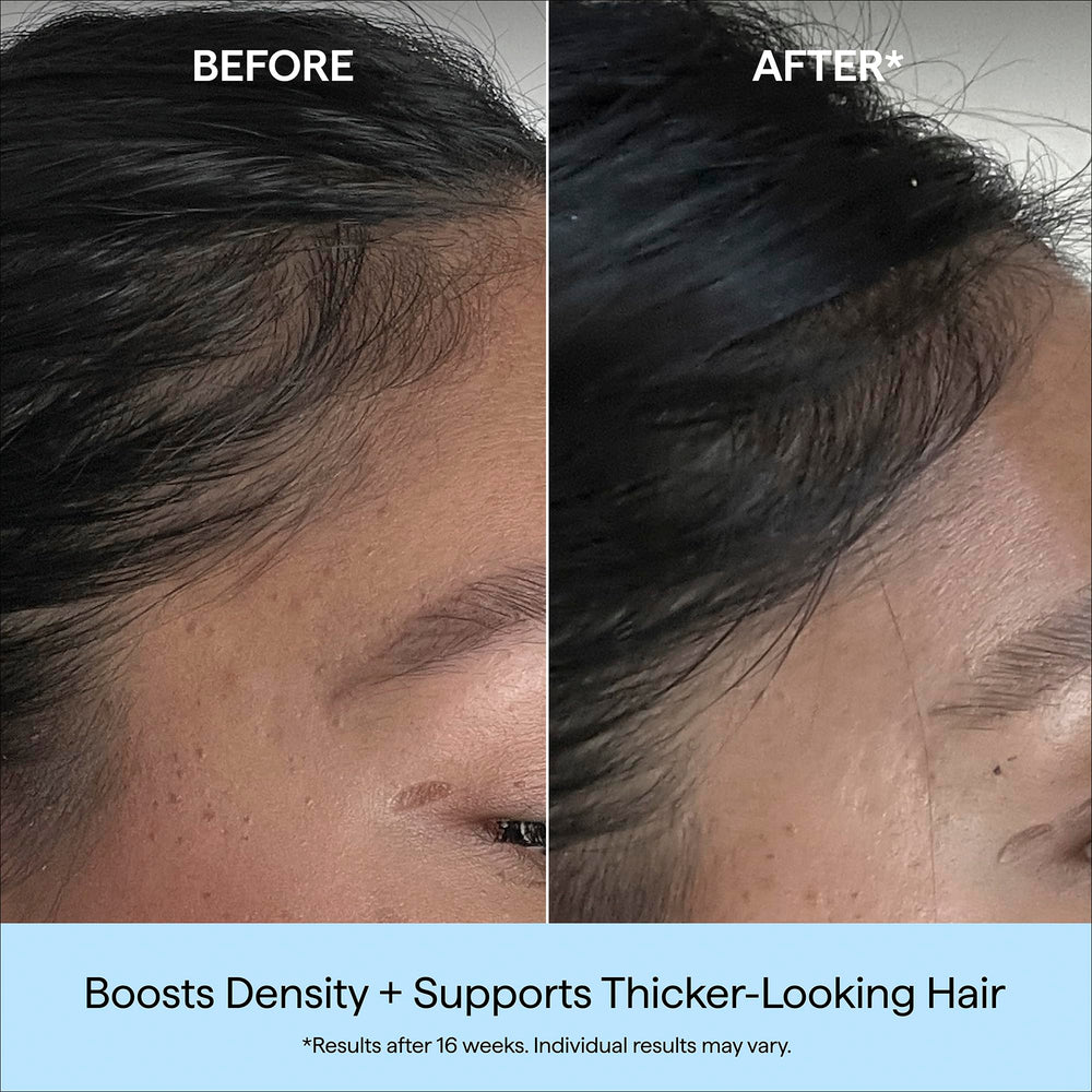 Lightweight serum texture pouring to show non-greasy finish