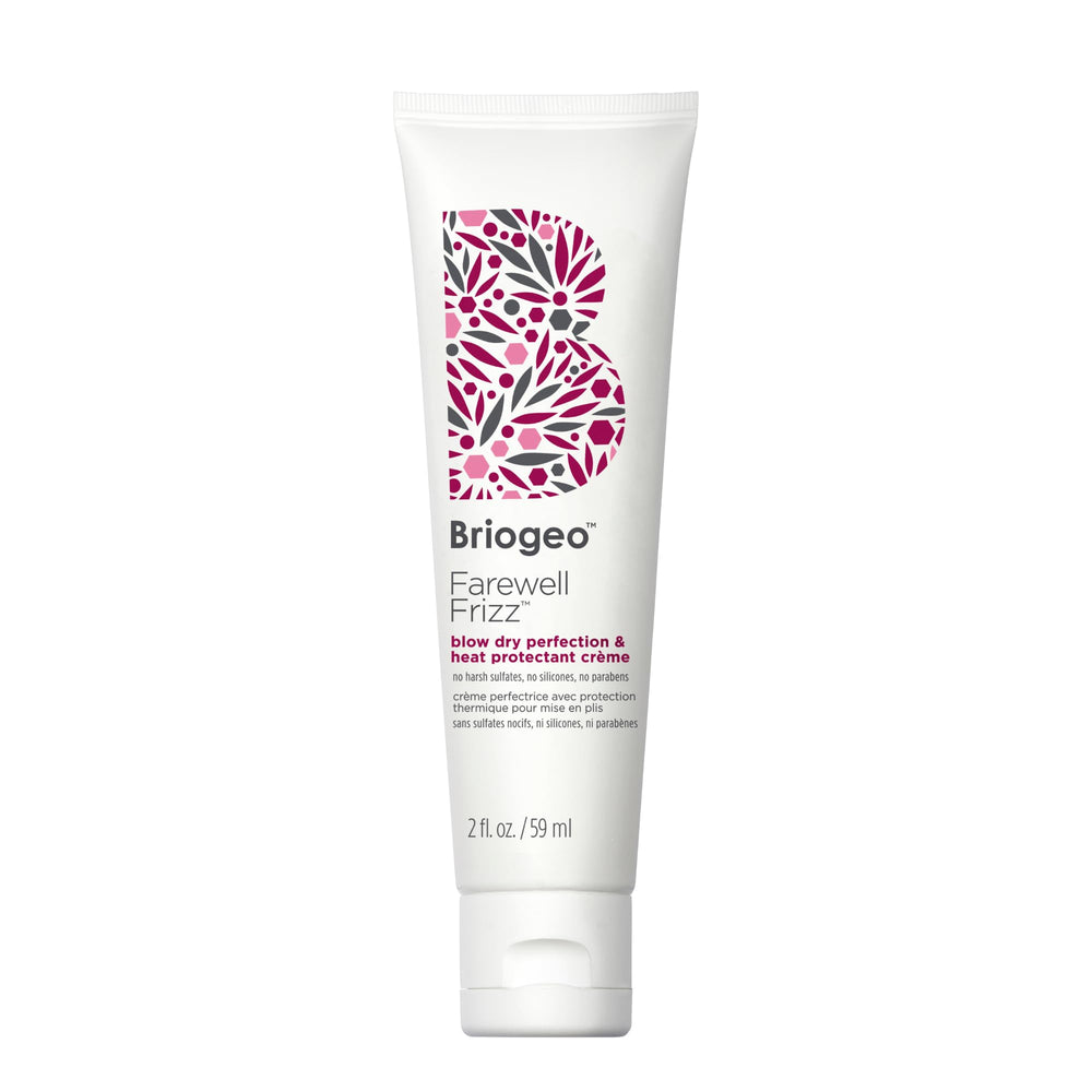 Briogeo front packaging showing tube and branding for clear identification and appeal