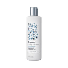 Briogeo front bottle shot showing product and clear labeling benefit
