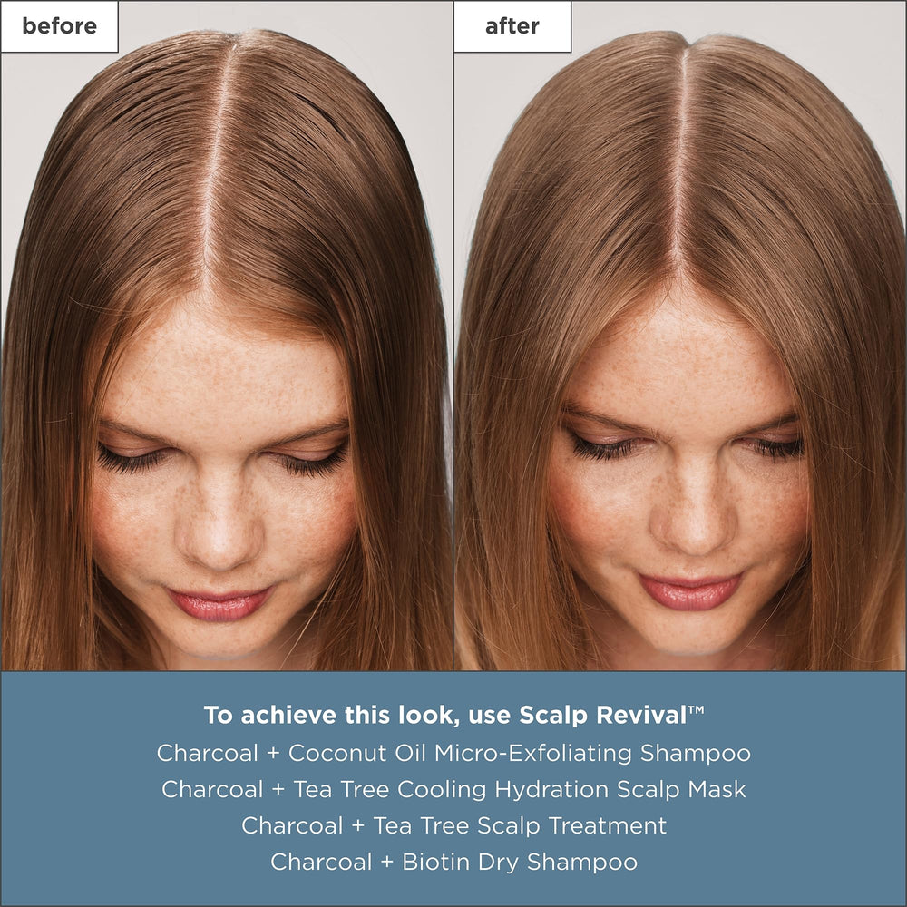 briogeo charcoal and tea tree ingredient display highlighting detox benefit