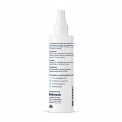 BRIOTECH label ingredients view highlighting pure HOCl and sea salt