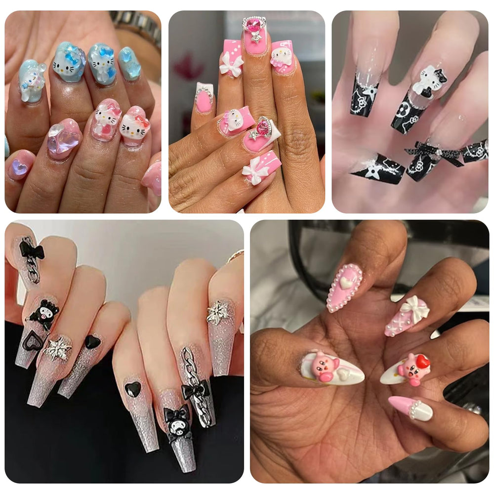 briskbloom manicure lifestyle display showcasing finished nails and design inspiration