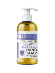 Brittanie's Thyme pump dispensing soap illustrating easy, controlled use