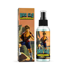 bro glo application mitt detail displaying dense fibers for streak-free blending