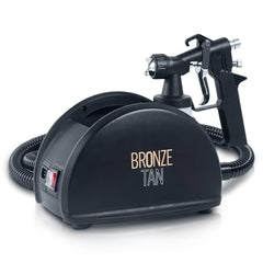 Existing Beauty Bronze Tan front angle showing compact professional design and portability benefit