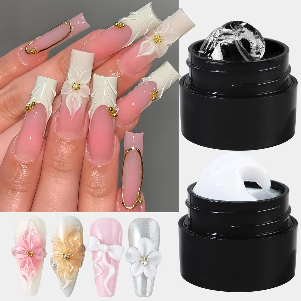 brtavizvy gold and silver chrome powders with brush for metallic highlights