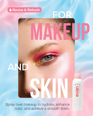 BRUMISATEUR Evian label detail emphasizing mineral water purity benefit