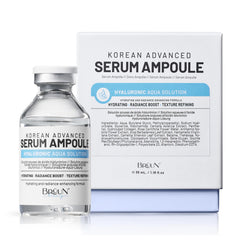 BRÜUN front ampoule bottle showing clean branding and easy-use benefit