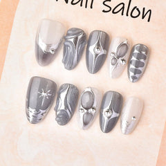 BSBTBZ close-up of medium almond shape highlighting slim profile for natural look