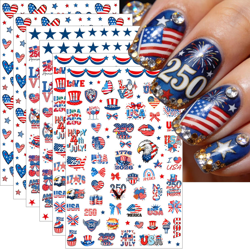 BSBTBZ front packaging showing six sheets and patriotic design options for quick decorating