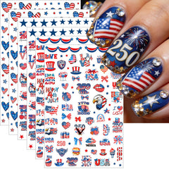 BSBTBZ front packaging showing six sheets and patriotic design options for quick decorating