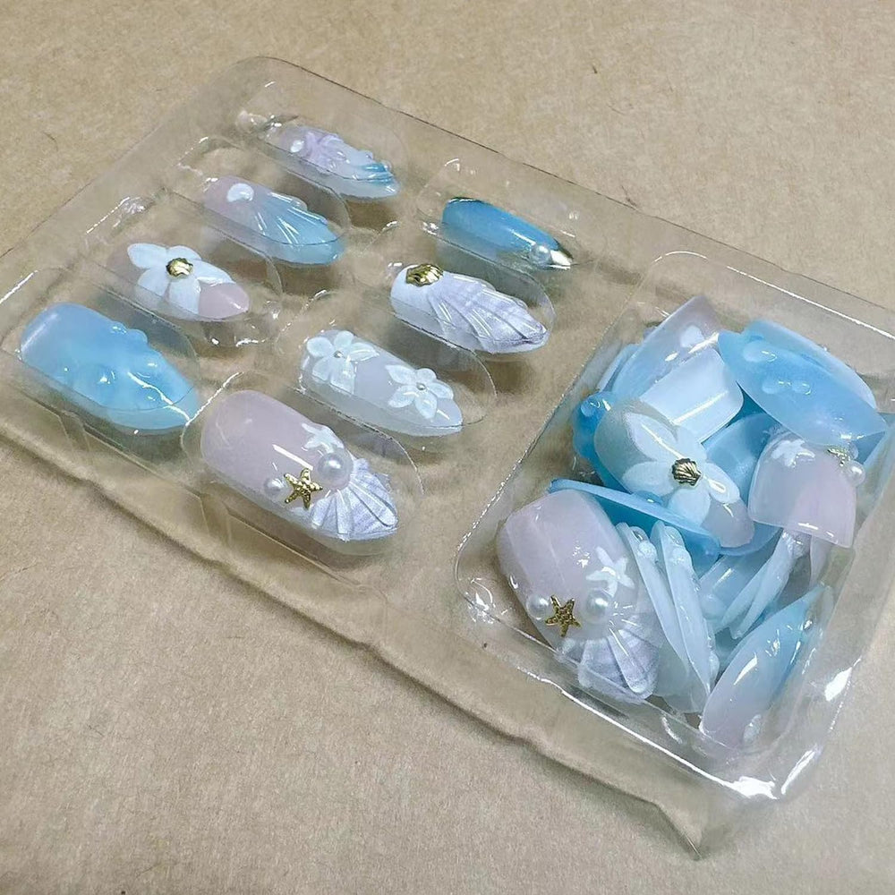 BSBTBZ open box with reusable storage for organized nail upkeep