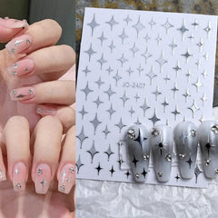 BSBTBZ size comparison of sticker sheet beside fingers to show fit and coverage