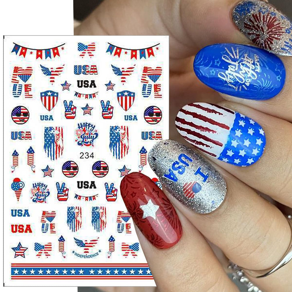 BSBTBZ stickers beside coin for scale showing multiple sizes for all nail lengths