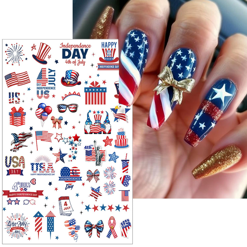 BSBTBZ close-up of sheets with USA flag, stars, hearts for detailed designs