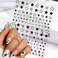 BSBTBZ applied on a cured gel nail demonstrating smooth adhesion and glossy finish