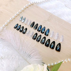 BSBTBZ worn on hand lifestyle shot showing edgy Y2K manicure benefit