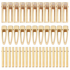 Bskifnn front pack of 60 golden clip bases showing variety and immediate project readiness