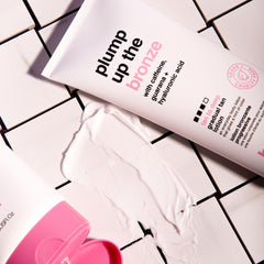 B.TAN label closeup revealing ingredients and clean formulation benefits