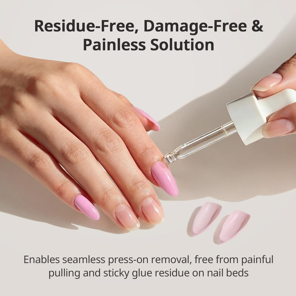BTArtboxnails before and after removal showing clean natural nail benefit