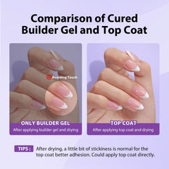 BTArtboxnails clear gel texture close-up showing smooth self-leveling benefit