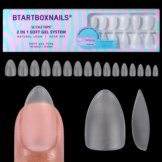 BTArtboxnails front packaging showing 160-piece kit and clear tips for value