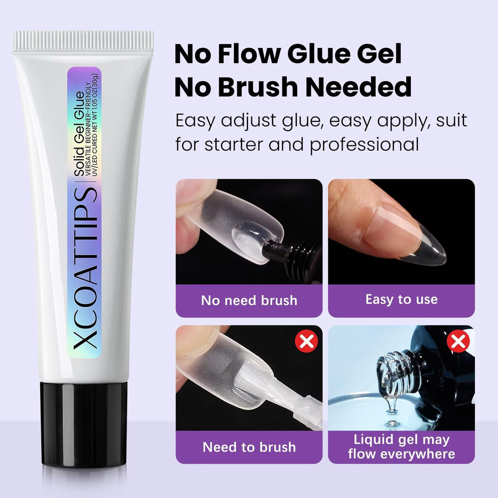 BTArtboxnails gel texture close-up showing non-flowing paste for precise application