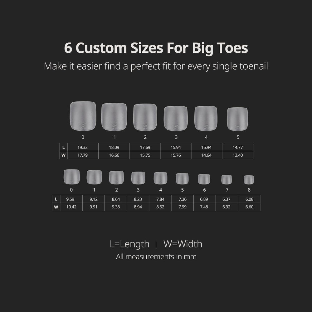 BTArtboxnails thickened free tip resisting chips and breaks