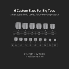 BTArtboxnails thickened free tip resisting chips and breaks