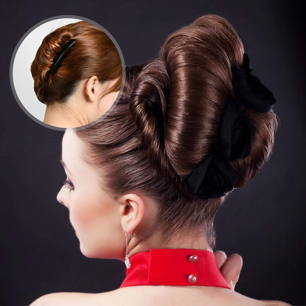 BTYMS comb used in party hairstyle showing decorative finishing touch