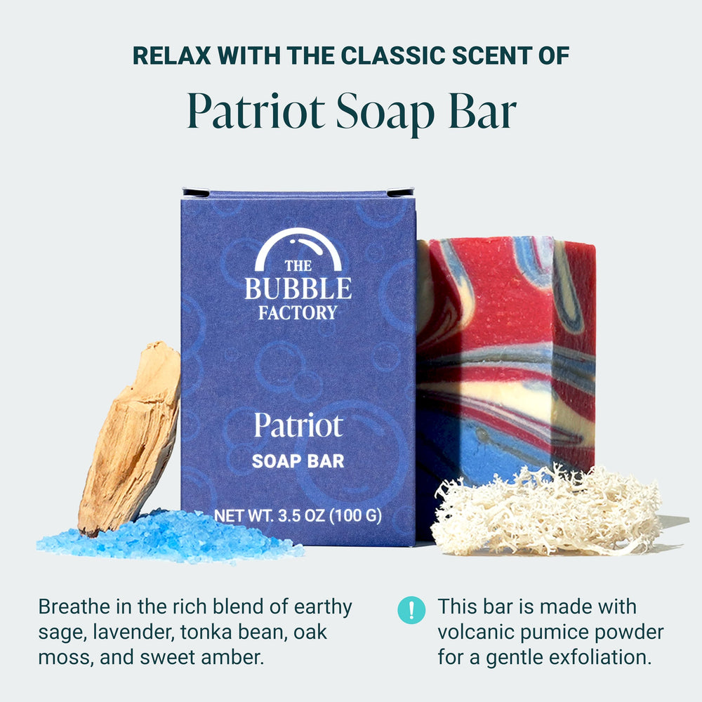The Bubble Factory lather in hand demonstrating rich foam and gentle cleansing
