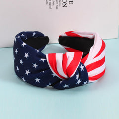 Budsmile flat lay showing stars and stripes pattern for festive look
