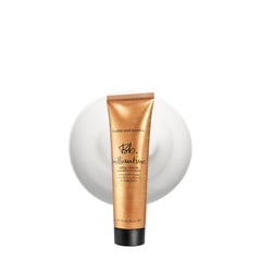 Bumble and bumble front packaging showing product and benefits