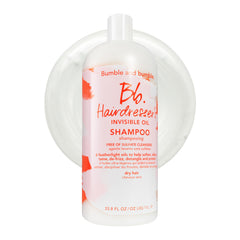 Bumble and bumble front packaging showing product identity and benefit