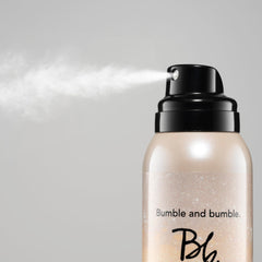 bumble and bumble aerosol nozzle closeup demonstrating precise spray control