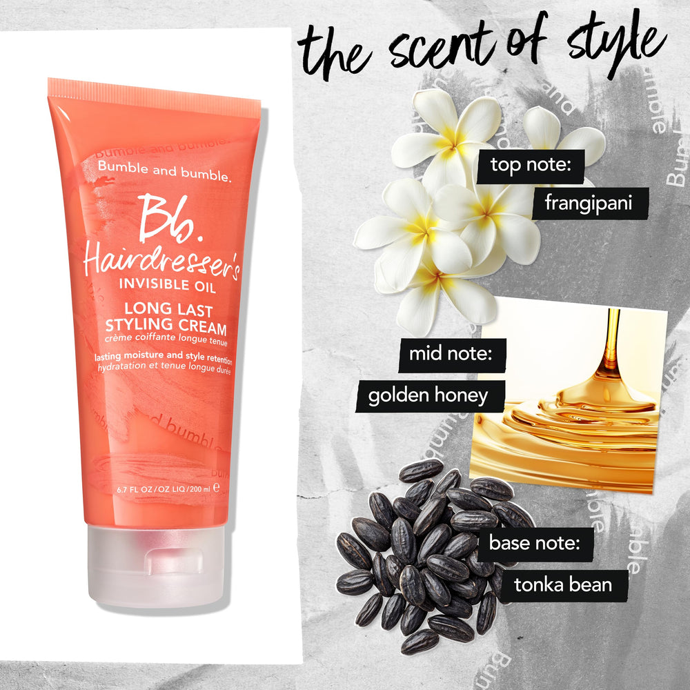 Bumble and bumble product on shelf beside award badge indicating recognition