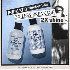 Bumble and bumble foam lather on hand demonstrating gentle cleansing benefit