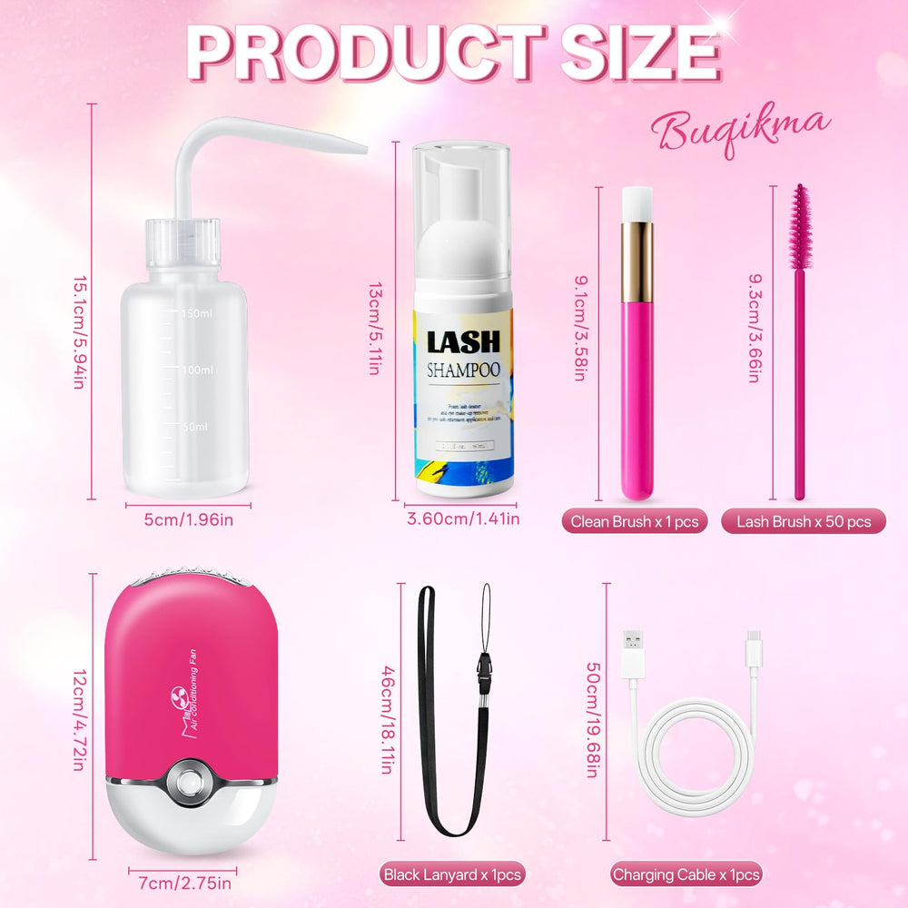 Buqikma full kit laid out in salon setting for professional maintenance
