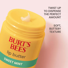 Burt's Bees beeswax label detail highlighting breathable protective barrier
