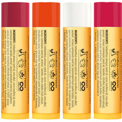Burt's Bees beeswax ingredient macro showing natural origin and moisturizing benefit